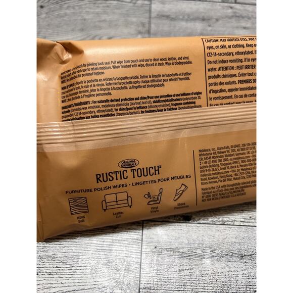 Melaleuca Cleaning Wipes Tough & Tender Rustic Touch 2-pack New Sealed Exp 2026 - Picture 13 of 15